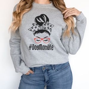 Dog Mom Life Long Sleeve Tee